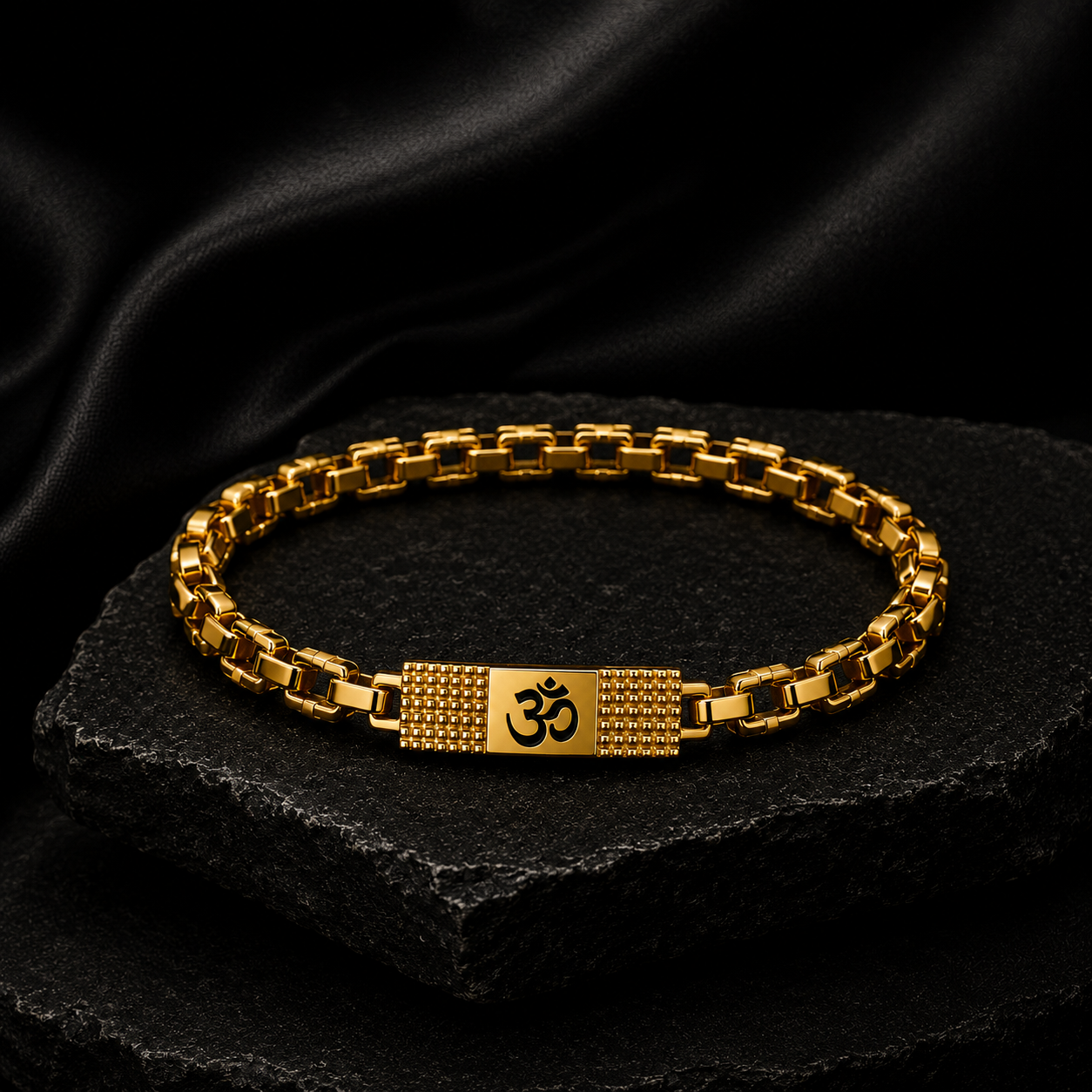 file_0000000026908211950195aa2ca1a77c TheVeriq Om Legacy Bracelet for Men - Image 1