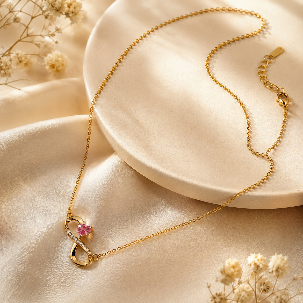 file_0000000036b4821199911f630f6f585d TheVeriq Infinity Heart Necklace - Image 1